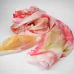 Silk handpainted scarves