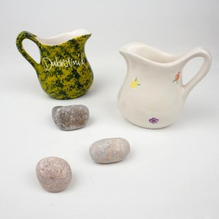 Hand made ceramic jugs