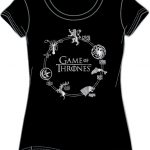 Majica Game of Thrones  -Lady Houses of GOT
